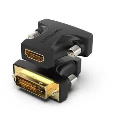 [0007413] VENTION HDMI FEMALE TO DVI (24+1) MALE ADAPTER BLACK #AILB0