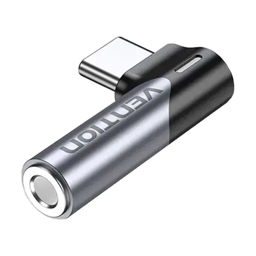 [0007416] VENTION BGWH0 Type-C Male to 3.5mm Female, Gray Audio Converter #BGWH0
