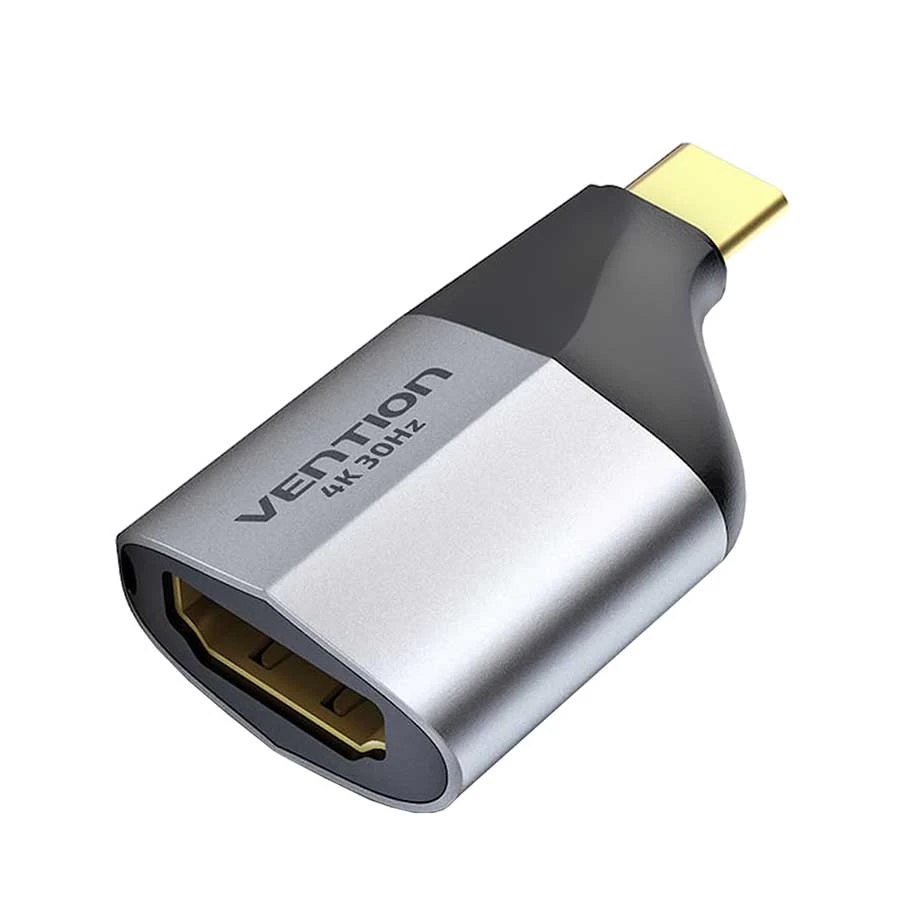 VENTION TCDH0 Type-C Male to HDMI Female Gray Converter #TCDH0