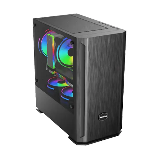 [0000467] Value Top VT-B705 Mid Tower Black ATX Desktop Gaming Casing