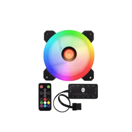 [0007703] HXHF HF-200 120MM 3 in 1 RGB Case Fan
