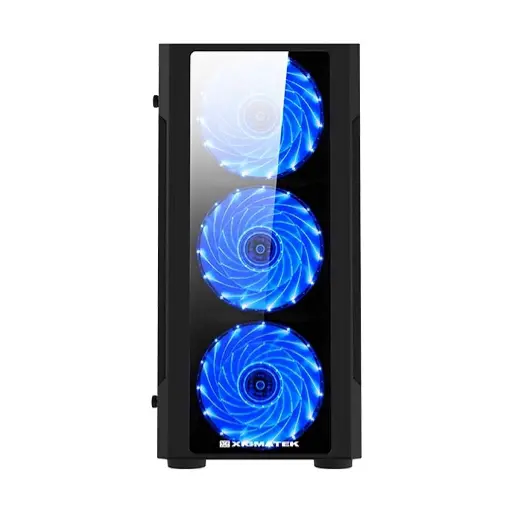 [0000494] Xigmatek Scorpio II Mini Tower Black M-ATX Gaming Casing