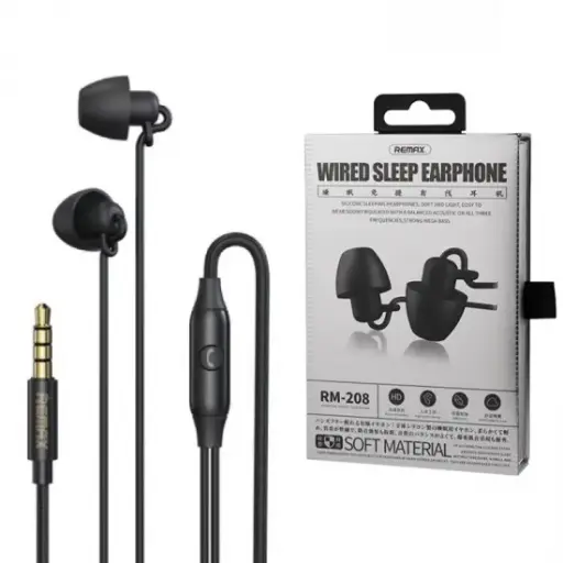 [0007973] Remax RM-208 Hands Free Wired Sleep Earphone
