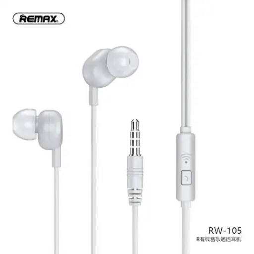 [0007976] Remax RW-105 Music Earphone With HD Mic