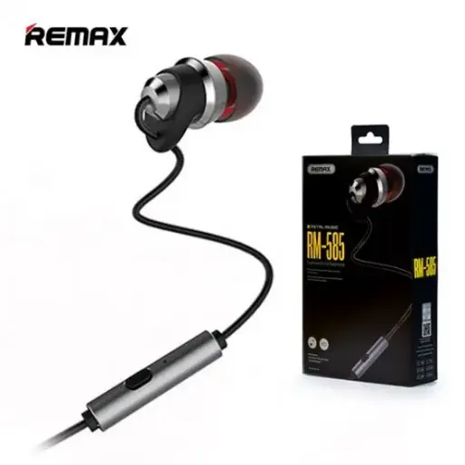 [0007981] Remax RM-585 In-ear Stereo Metal Earphone