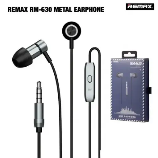 [0007990] Remax RM-630 Metal Earphone