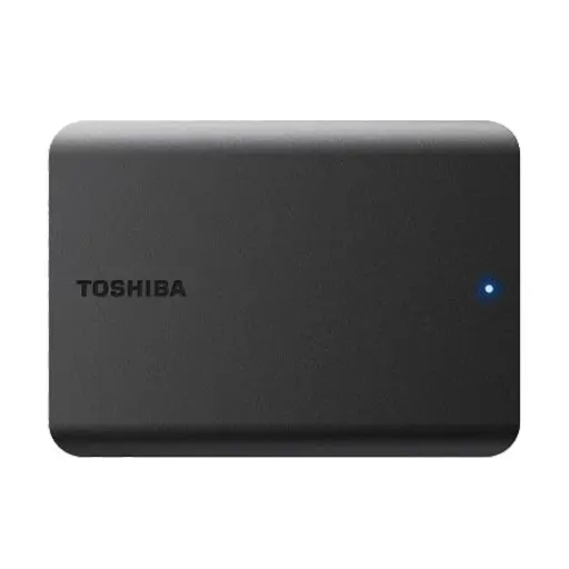 [05780] TOSHIBA External Hard Drive Canvio Basics 1TB Portable USB 3.2, Black-HDTB510AK3AA 