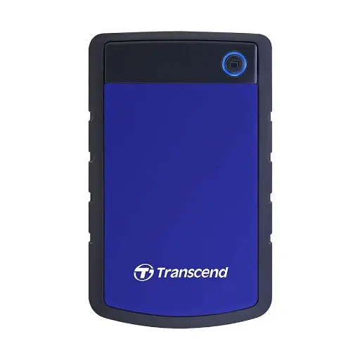 [0008027] Transcend StoreJet 25H3 1TB USB 3.1 Navy Blue External HDD #TS1TSJ25H3B