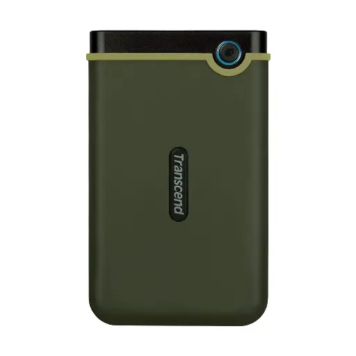 [06217] Transcend Storejet 25M3 2TB USB 3.1 Military Green Slim External HDD #TS2TSJ25M3G