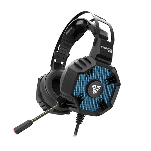 [0000506] Fantech HG21 Hexagon USB 7:1 Gaming Headphone Black
