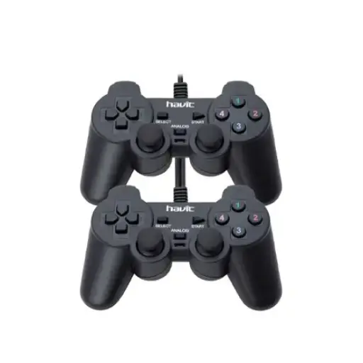 [0008084]  Havit HV-G61 USB Black Double Game Pad With Vibration