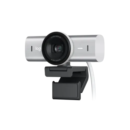  Logitech MX Brio 4K UHD Pale Gray Streaming Webcam #960001561 