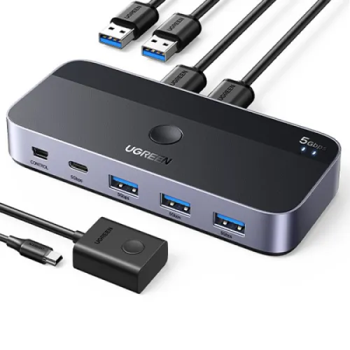 [06553] UGREEN CM662 (15705) USB 3.0 Sharing Switch