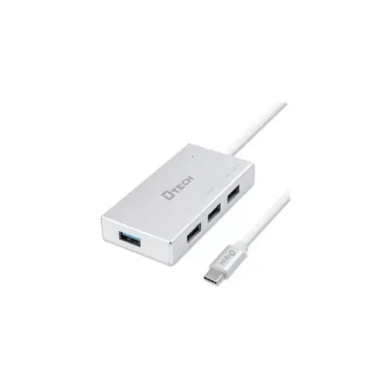 DTECH DT- 3308 TYPE C USB 4 PORT HUB