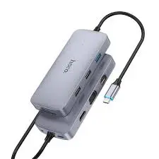 [03584] Hoco HB33 10 in 1 Type-C Docking Station USB-C Hub 