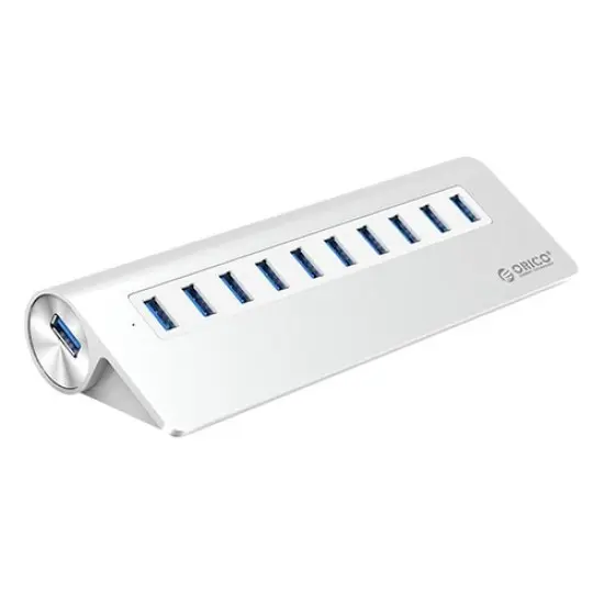  ORICO Triangle Aluminum Splitter 10 Port USB3.0 HUB (M3H10V1)