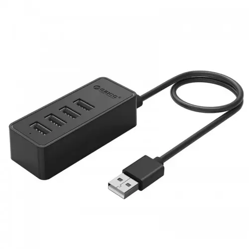 ORICO W5P-U2-030-BK-BP 4 Port USB 2.0 Hub Black