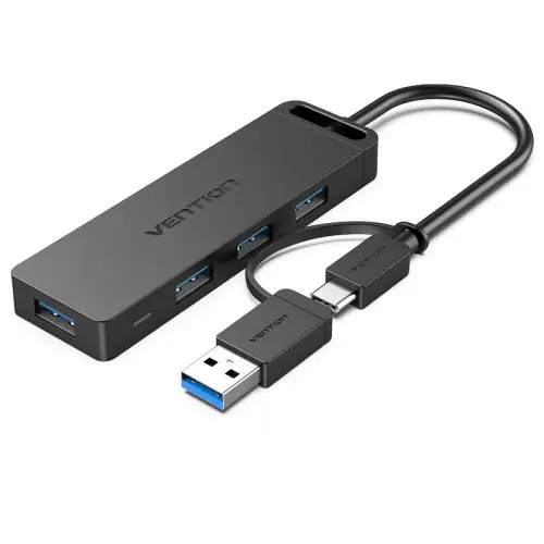 VENTION CHTBB USB 3.0 & Type-C 2-in-1 Interface to 4-Port USB 3.0 HUB