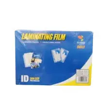 [0008258] King ID SIZE LAMINATING POUCHES