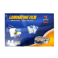 King A4 SIZE LAMINATING POUCHES