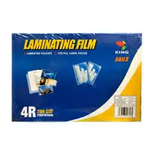 [03784] King 4R SIZE LAMINATING POUCHES