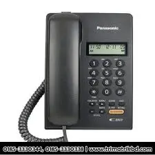 [0008281] PANASONIC KX-TS62SXW BLACK CALLER ID TELEPHONE SET (WITH SPEAKER)