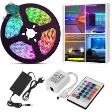 [05449] Remote Control RGB Strip Waterproof 5m