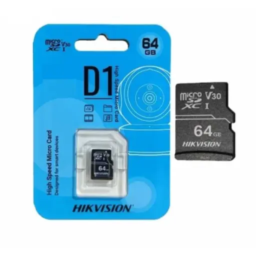 [03577] Hikvision HS-TF-D1 64GB Micro SD Card