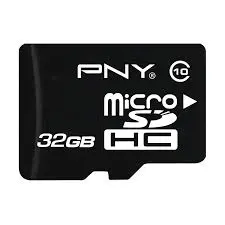 [0008583] PNY 32GB MICRO SD CLASS-10 MEMORY CARD WITH ADAPTER