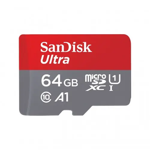 [0008588] SanDisk Ultra 64GB Class-10 120mbps Micro SDHC UHS-I Memory Card