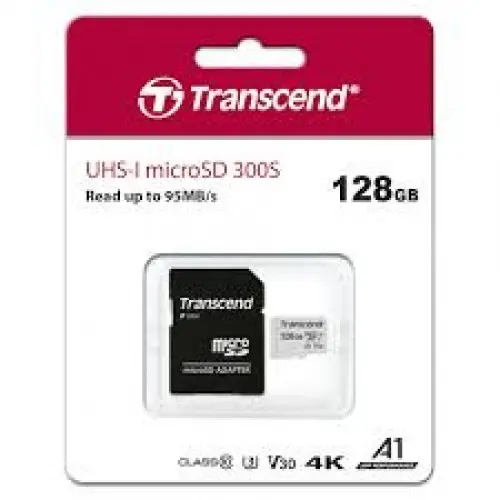 [06148] Transcend 128GB Micro SD Class 10 With Adapter