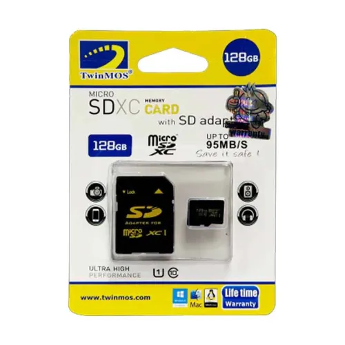[0008604] TwinMOS 128GB MicroSDXC Class-10 Memory Card