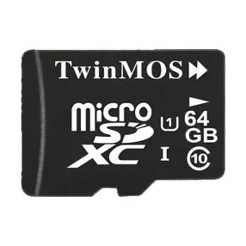 [0008605] TwinMOS 64GB MicroSDXC Class-10 UHS-I Memory Card
