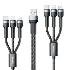 [0008656] Remax RC-124 6 IN 1 2.4A FAST CHARGING CABLE