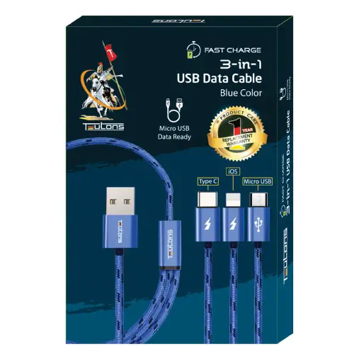 [0008664] Teutons 3 in 1 USB Cable