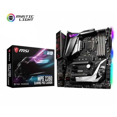[0008715] MSI MPG Z390 GAMING Pro Carbon DDR4 8th/9th Gen Intel LGA1151 Socket Motherboard