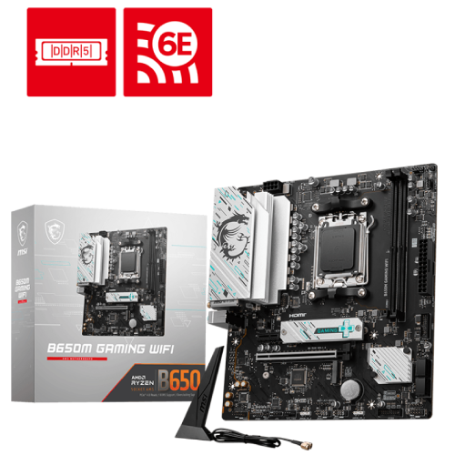 [04174] MSI B650M GAMING WIFI AM5 mATX Motherboard