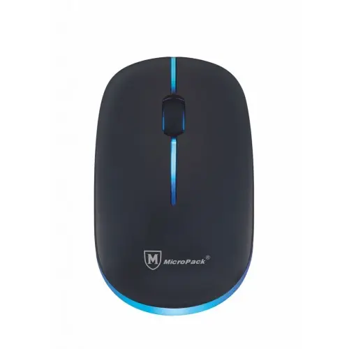 [0008742] Micropack MP-216 Black Rainbow Breathing LED USB Mouse