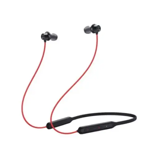 [04715] OnePlus E304A Bullets Z Bluetooth Neckband Earphone (Reverb Red)