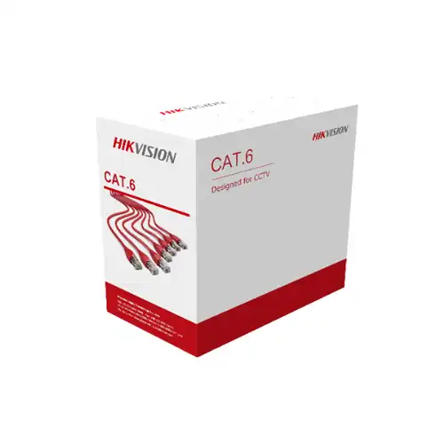 [0008901] Hikvision DS-1LN6U-SC0 CAT6 305 Meter UTP Cable (Orange)