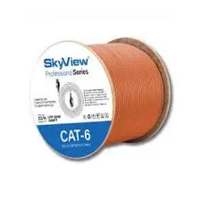 [04497] NETWORKING PREMIUM CABLE SKY VIEW CAT-6 (ORANGE)