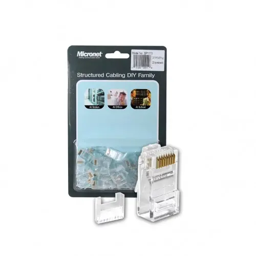 [0005860] Micronet Cat 6 RJ45 Cable Connector