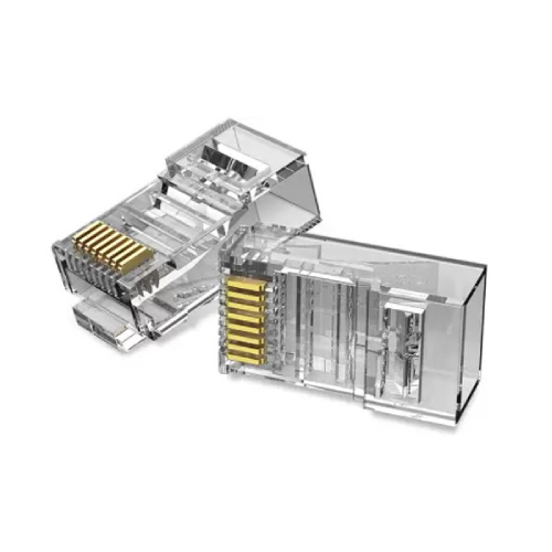 [0008945] VENTION IDDR0-100 Cat6 UTP RJ45 Transparent Connector (100 Pcs)