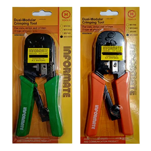 INFORMATE HT-568R DUAL-MODULAR CRIMPING TOOLS