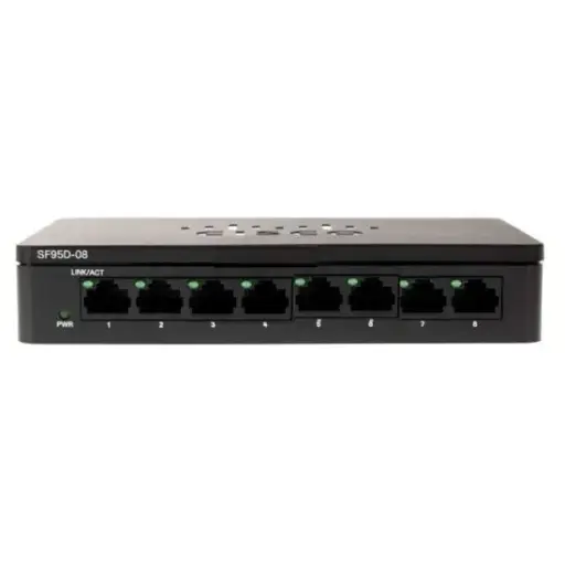 [0008967]  Cisco SF95D-08 8-Port 10/100 Switch