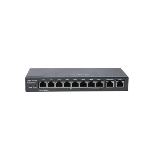[0008990] Ruijie RG-EG210G-P 10-Port Gigabit Cloud Managed PoE Router