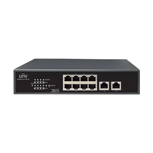 [0008999] Uniview NSW2010-10T-PoE-IN 10-Port Unmanaged PoE Switch