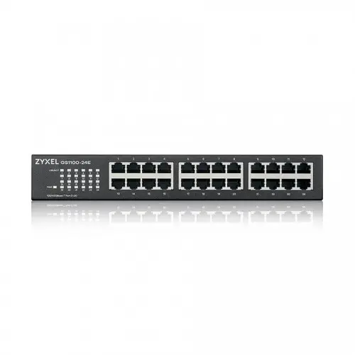 [0009001] Zyxel GS1100-24E v3 24-port Gigabit Unmanaged Switch