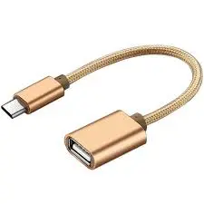 [04708] OTG CABLE (V8 PORT TO USB FEMAIL PORT) WITH OUT PACKET