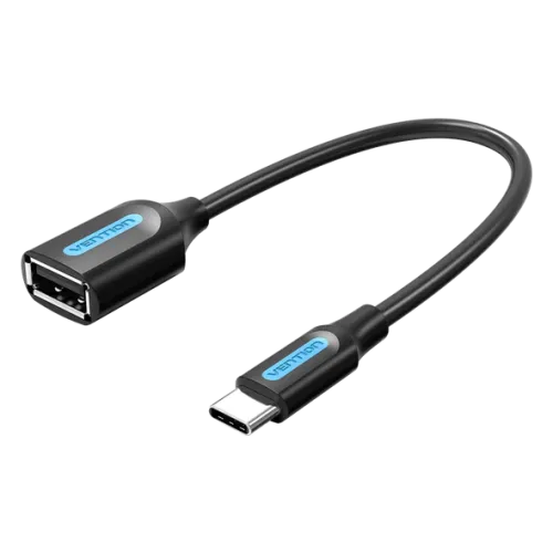 VENTION CCSBB USB 2.0 Type C Male to USB A Female OTG Cable 0.15M
